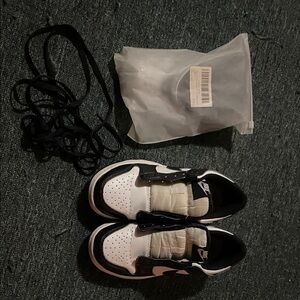 Black and White NIKE Sneakers